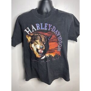 Vintage Harley-Davidson 'Leader of the Pack' Graphic T shirt Adult Large 1998